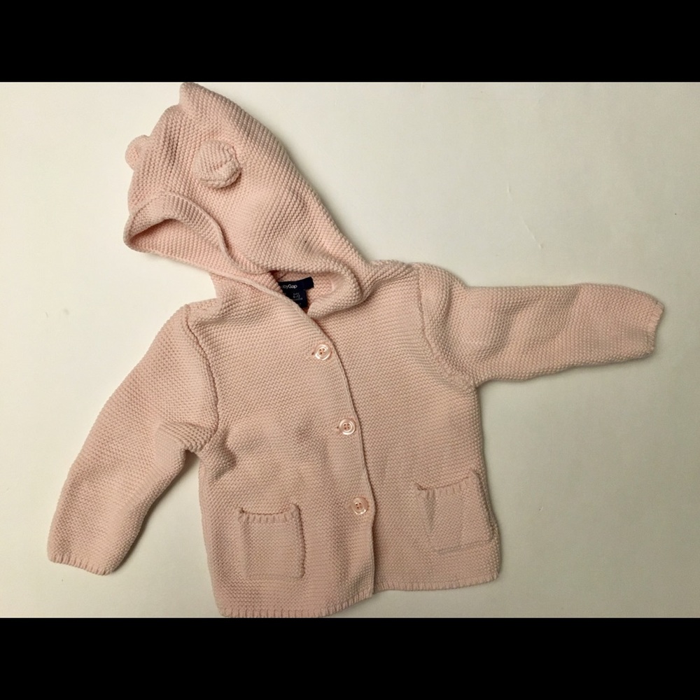 Pink Babygap knit sweater